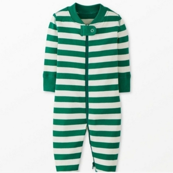 Hanna Andersson Other - Hanna Andersson Baby Striped Holiday Pajamas Size 6-12 Months